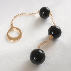 Triple Insertable Anal Beads Jewelry with Pull Ring
