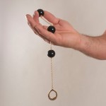 Triple Insertable Anal Beads Jewelry with Pull Ring
