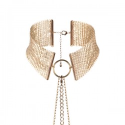 Desir Metallique - Metallic Mesh Gold Collar