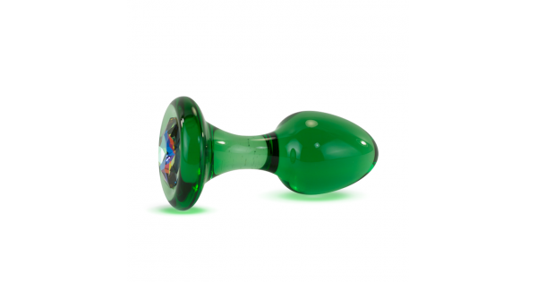 green anal plug PLUG DIAMANTE CORAZÓN GRANDE – Productos Chinos Mayoreo main image 0