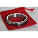 Greek Key Stainless Steel Cock Ring