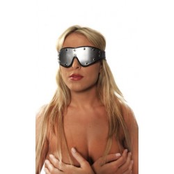 Leather & Metal Blindfold
