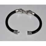 Lions Head Silver Bracelet