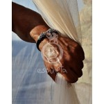 Lions Head Silver Bracelet