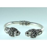 Lions Head Torc Bracelet