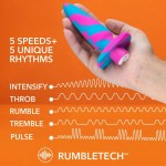 Vibrotize Vibrating Silicone Butt Plug