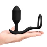 Snug & Tug Vibrating Anal Plug Penis Ring