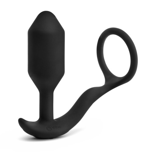 Snug & Tug Vibrating Anal Plug Penis Ring