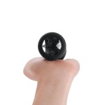 Vibrating Remote Controlled Jewel Plug 2XL - Black