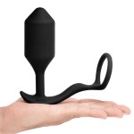 Snug & Tug Vibrating Anal Plug Penis Ring