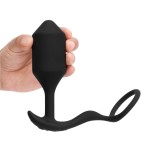 Snug & Tug Vibrating Anal Plug Penis Ring