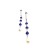 Bijoux de Nip Pearl Dark Blue Beads