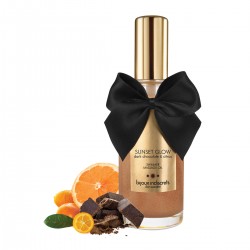Sunset Glow - Dark Chocolate Shimmer Oil 3.4oz.