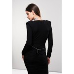 Desir Metallique - Metalic Mesh Silver Collar