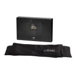 Shhh Black Satin Blindfold