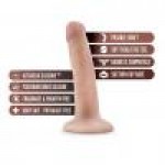 Dr. Skin Silicone Dr. Lucas 5.5 in. Posable Dildo 