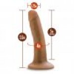 Dr. Skin Silicone Dr. Lucas 5.5 in. Posable Dildo 