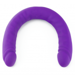 Ruse 18" Silicone U Shaped Double Ended Dong