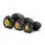 Luxe Bling Plugs Training Kit - Black Hearts With Rainbow Crystals