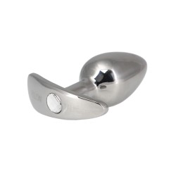 Pillow Talk Sneaky Steel Anal Plug With Swarovski Crystal