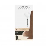 Naked Addiction The Freak 7.5" Rotating, Thrusting & Vibrating Dong 
