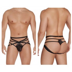 CandyMan 99562 Lace Jockstrap Thongs Color Black