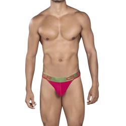 Clever 0924 Cerise Thongs Color Red