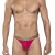 Clever 0924 Cerise Thongs Color Red