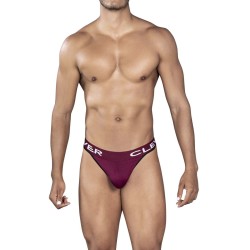 Clever 0940 Jasped Thongs Color Grape