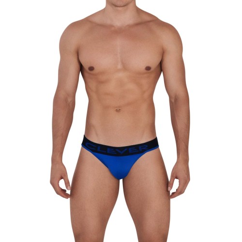 Clever 1408 Wood Thongs Color Blue