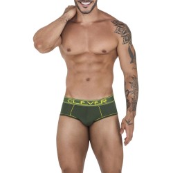 Clever 1527 Strait Briefs Color Green
