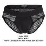 Clever 1532 Swirl Briefs Color Black