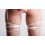 Mimi Leg Garters - Ivory, Red or Black
