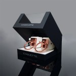 Coquette Pleasure Collection Adjustable White Faux Leather Handcuffs