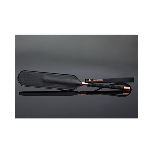 Pleasure Collection Rose Gold Matte Black Spanking Paddle