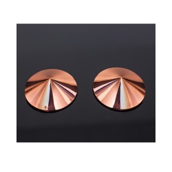 Pleasure Collection Rose Gold Metal Pasties