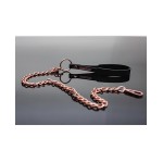 Pleasure Collection Rose Gold Faux Leather Leash