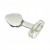 Crystal-T Clear Glass Anal Plug with T Handle