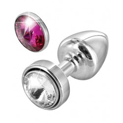 Diogol Anni Changeable Swarovski Crystal 25mm Anal Plug 
