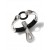 JockRing Boa "Debut" Silver Cock Ring Bracelet with Caprice