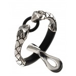 JockRing Boa "ELITE" With Caprice Silver & 18K Gold Cock Ring