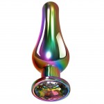 Rainbow Metal Anal Plug Set 