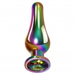 Rainbow Metal Anal Plug Set 