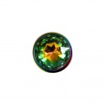 Rainbow Metal Anal Plug Set 