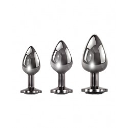 Black Gem Anal Plug Set 