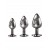 Black Gem Anal Plug Set 