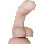 Real Supple Silicone Poseable 6 Inch Dildo