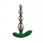 Femme Fun Vibrating Anal Bougie Beads in Rose Gold
