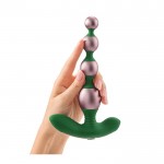 Femme Fun Vibrating Anal Bougie Beads in Rose Gold