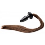 Brunette Pony Tail Anal Plug